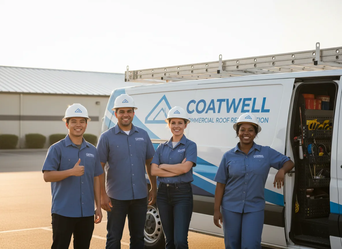 Commercial roof coating company in Bushland, TX